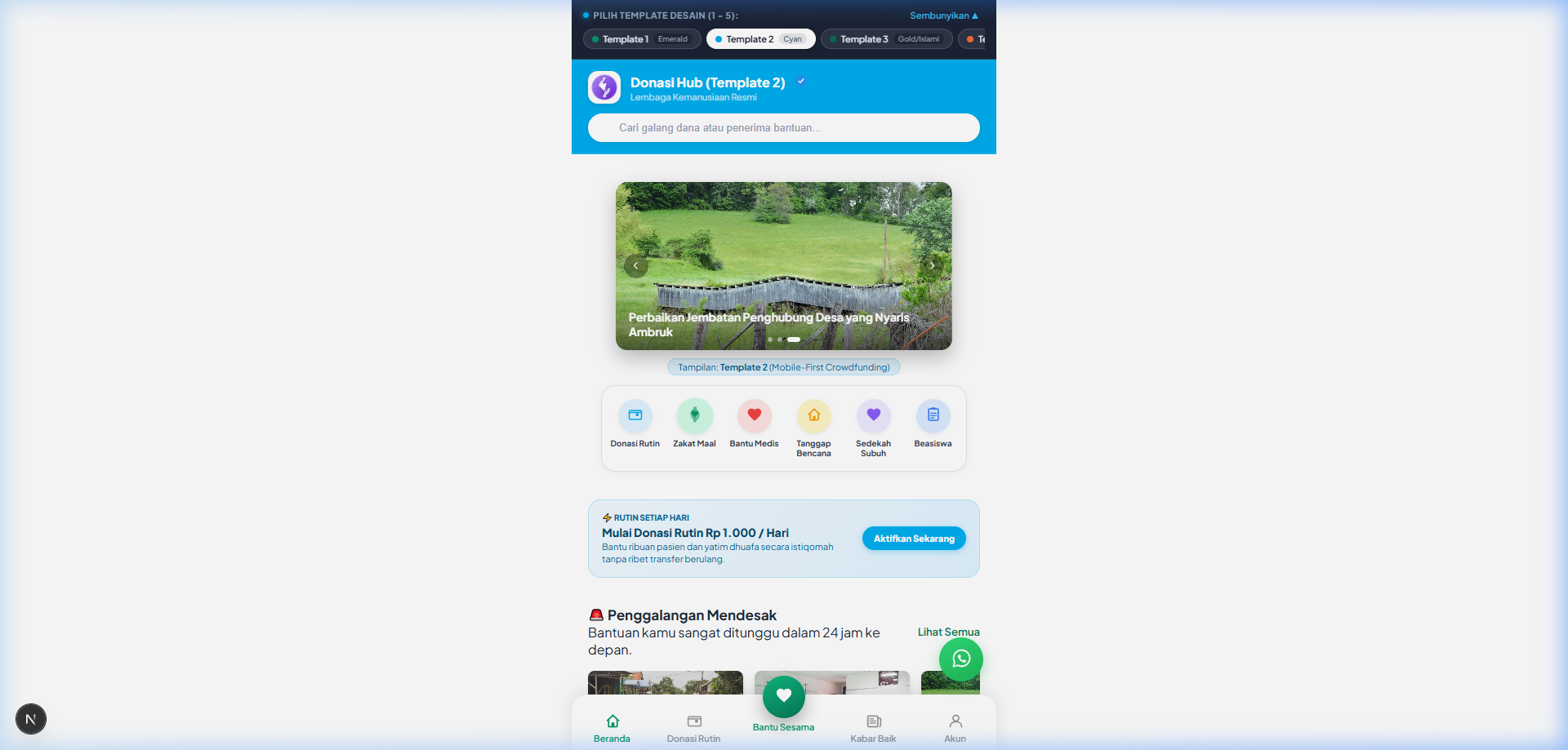 Preview Website Template 2