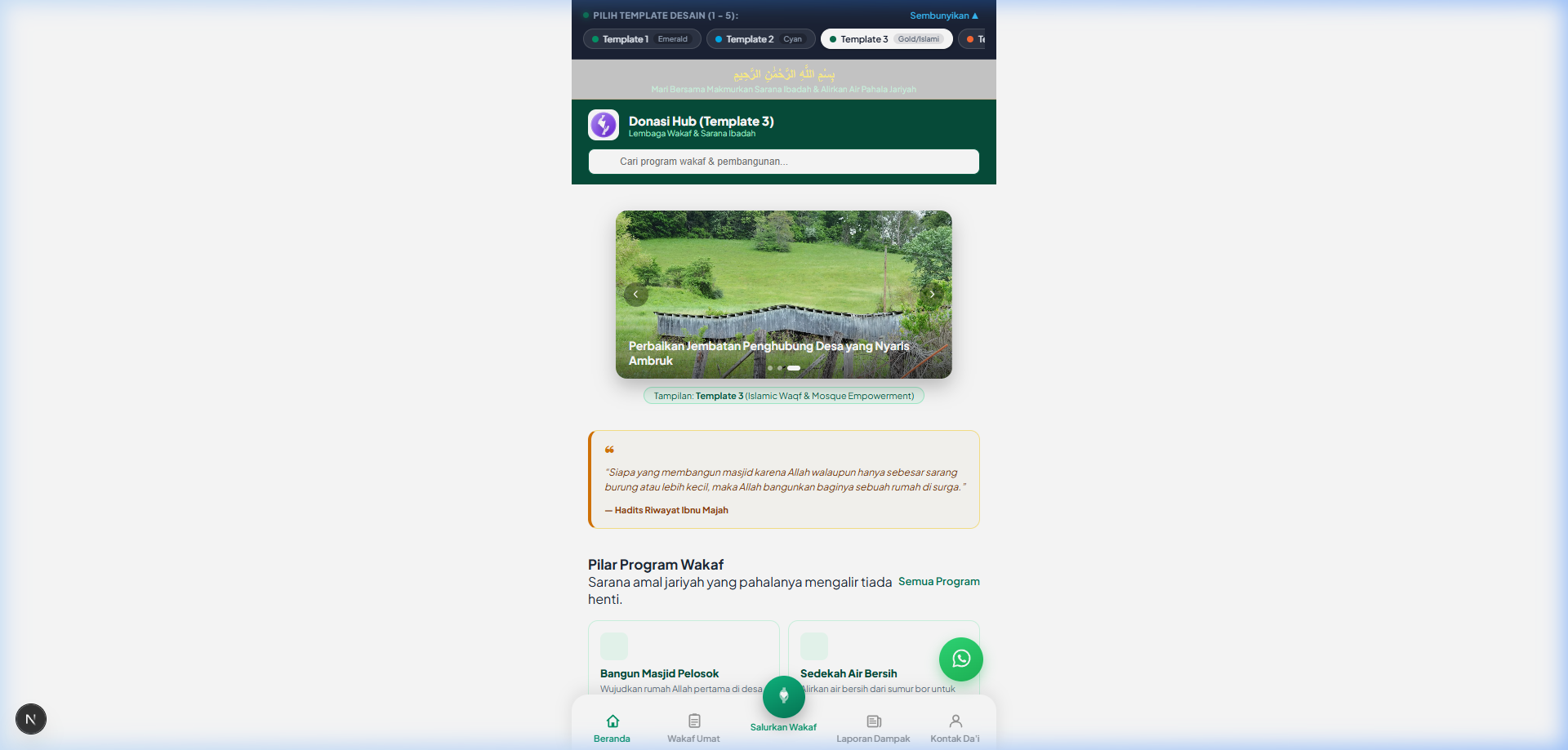 Preview Website Template 3