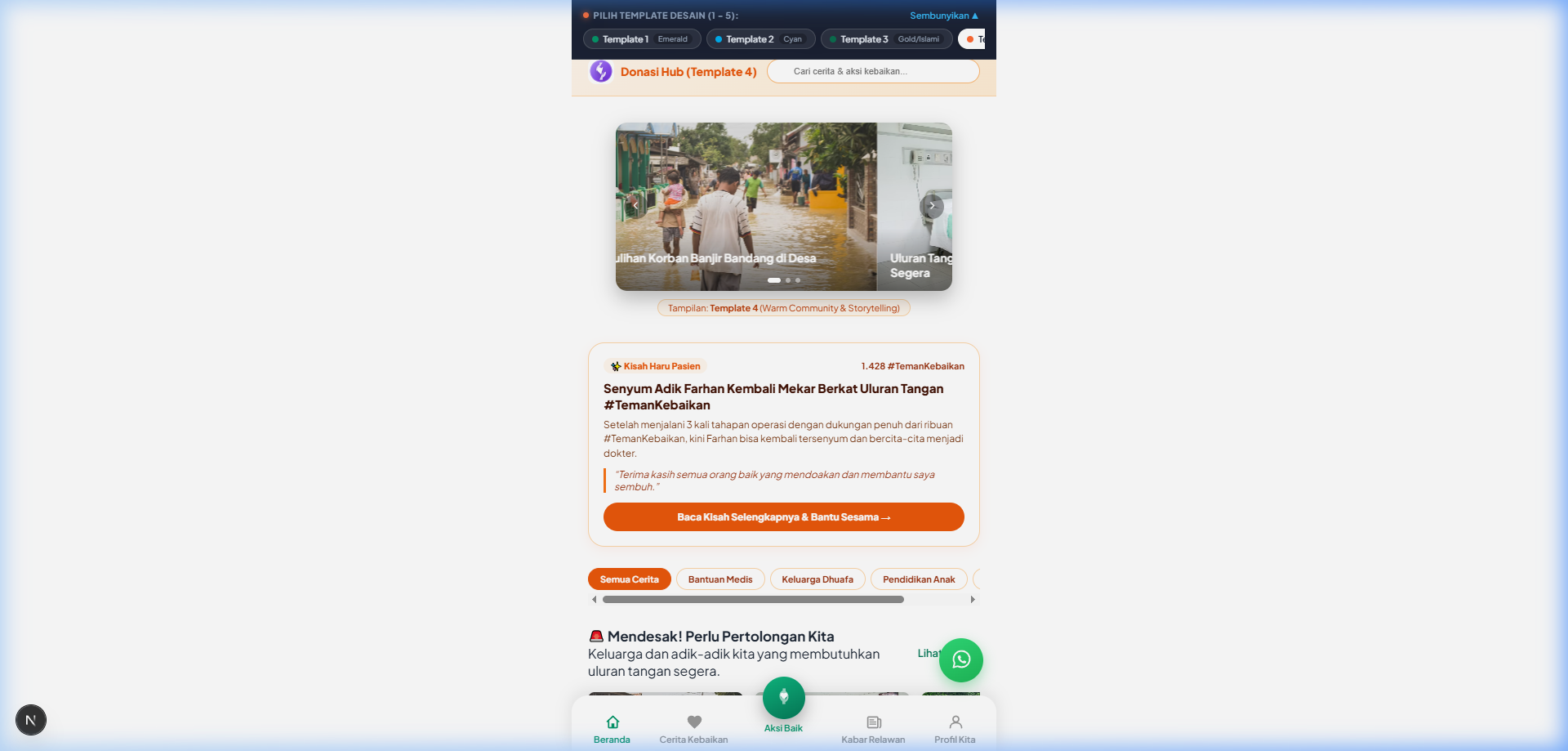 Preview Website Template 4